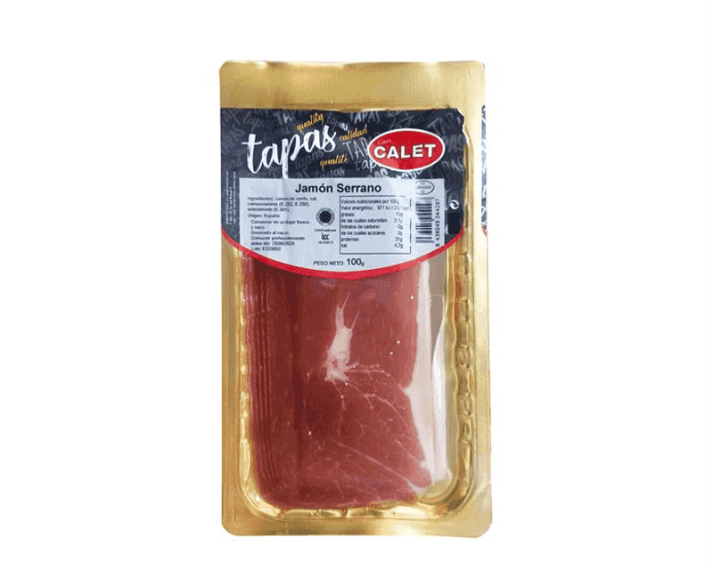 Jamón serrano Calet