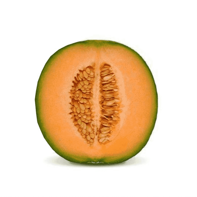 Melón cantalope (mitad)